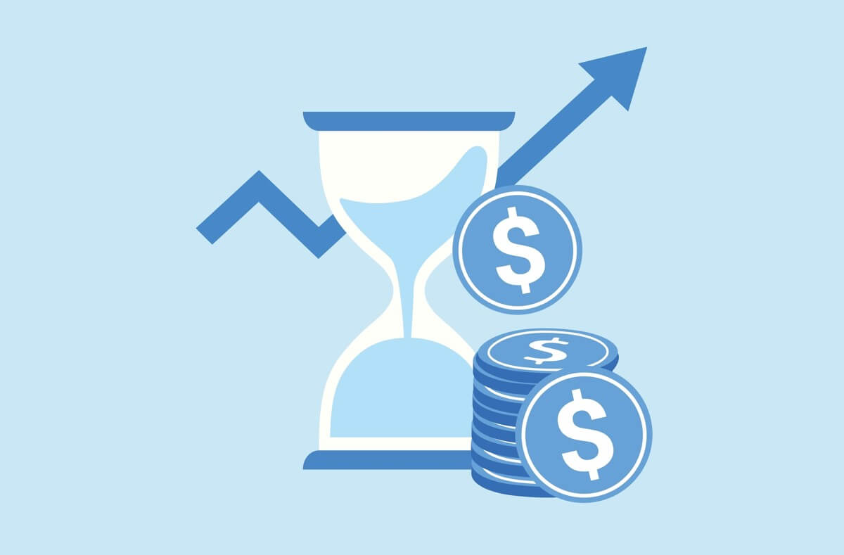 Ilustracija: stroški naraščajo, čas pa se izteka